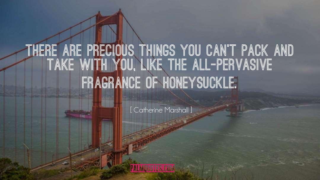 Catherine Marshall Quotes: There are precious things you