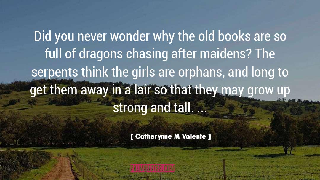 Catherynne M Valente Quotes: Did you never wonder why