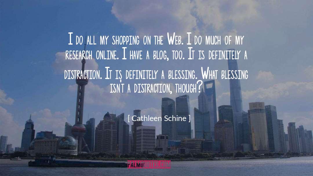 Cathleen Schine Quotes: I do all my shopping