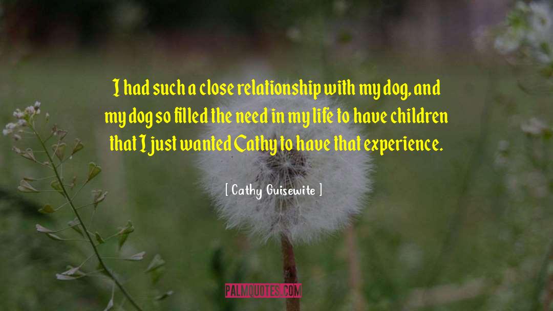 Cathy Guisewite Quotes: I had such a close