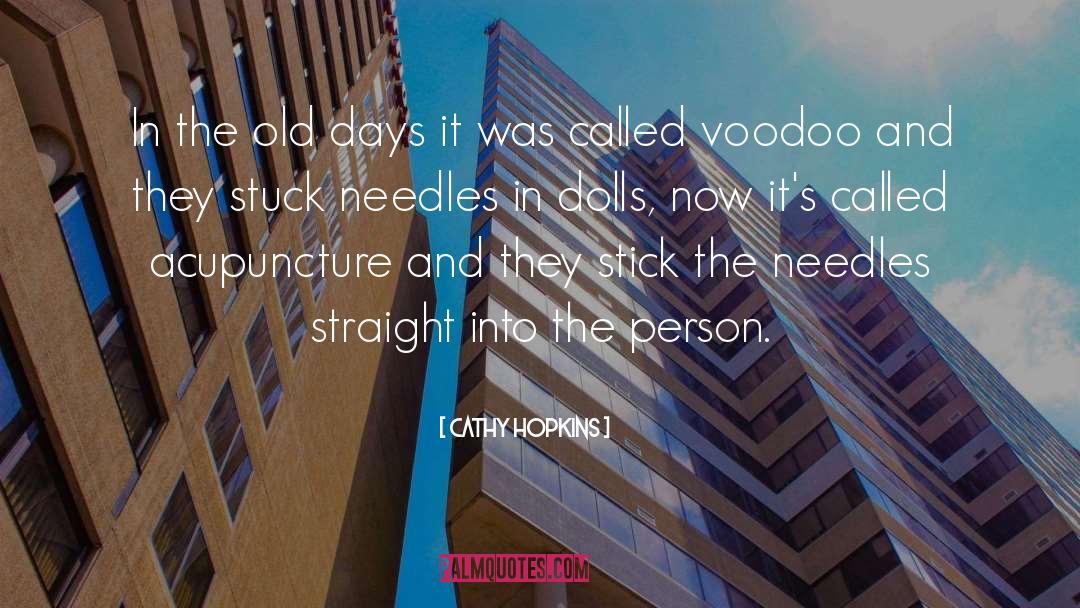 Cathy Hopkins Quotes: In the old days it