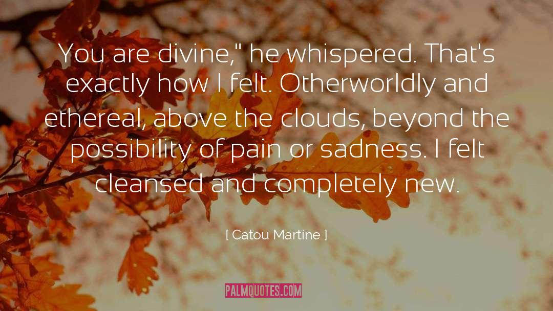 Catou Martine Quotes: You are divine,