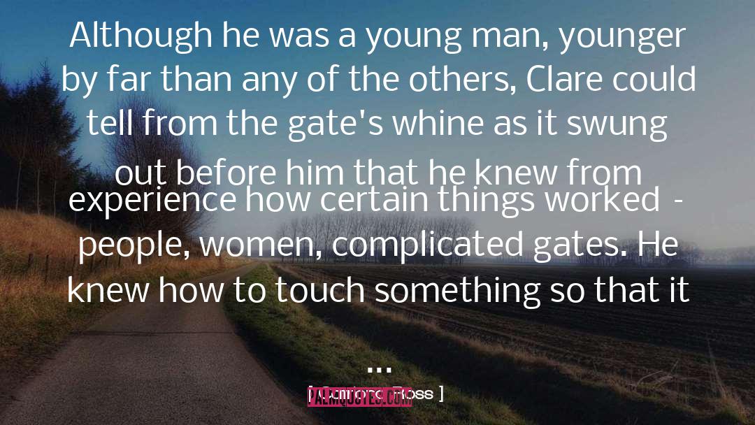 Catriona Ross Quotes: Although he was a young