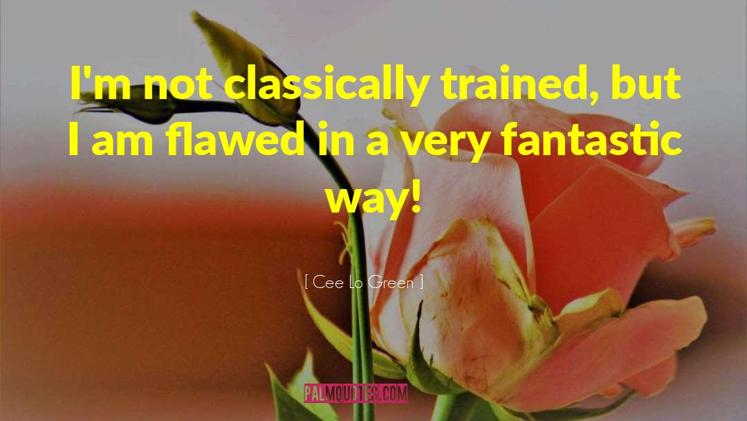 Cee Lo Green Quotes: I'm not classically trained, but