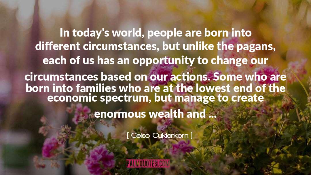 Celso Cukierkorn Quotes: In today's world, people are