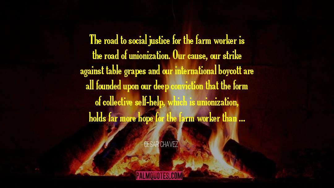 Cesar Chavez Quotes: The road to social justice