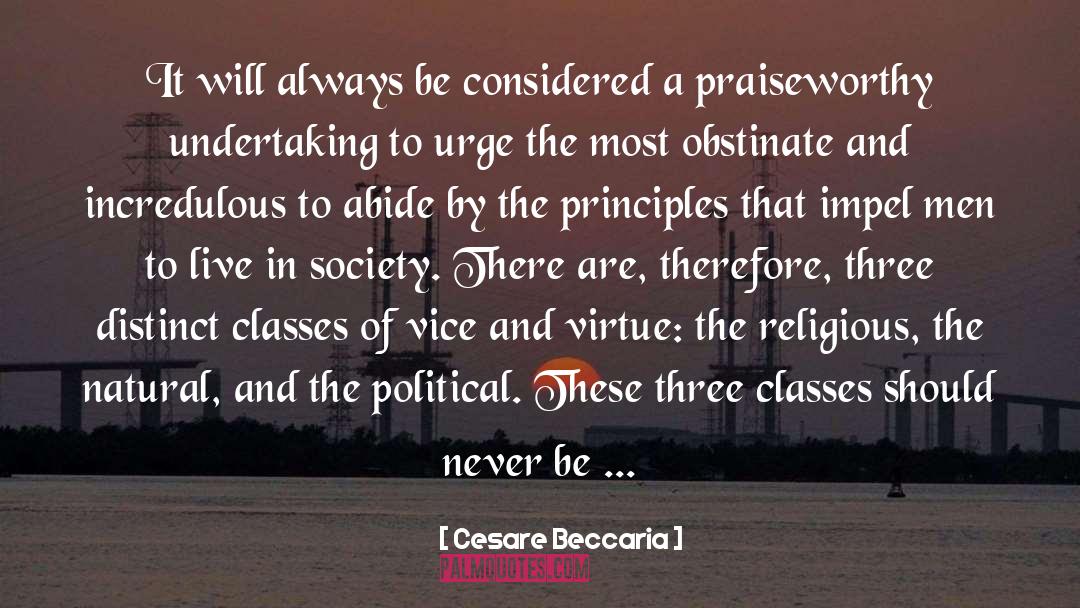 Cesare Beccaria Quotes: It will always be considered