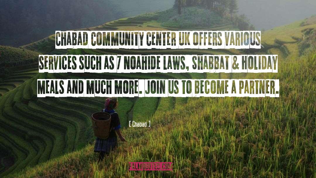 Chabad Quotes: Chabad Community Center UK offers