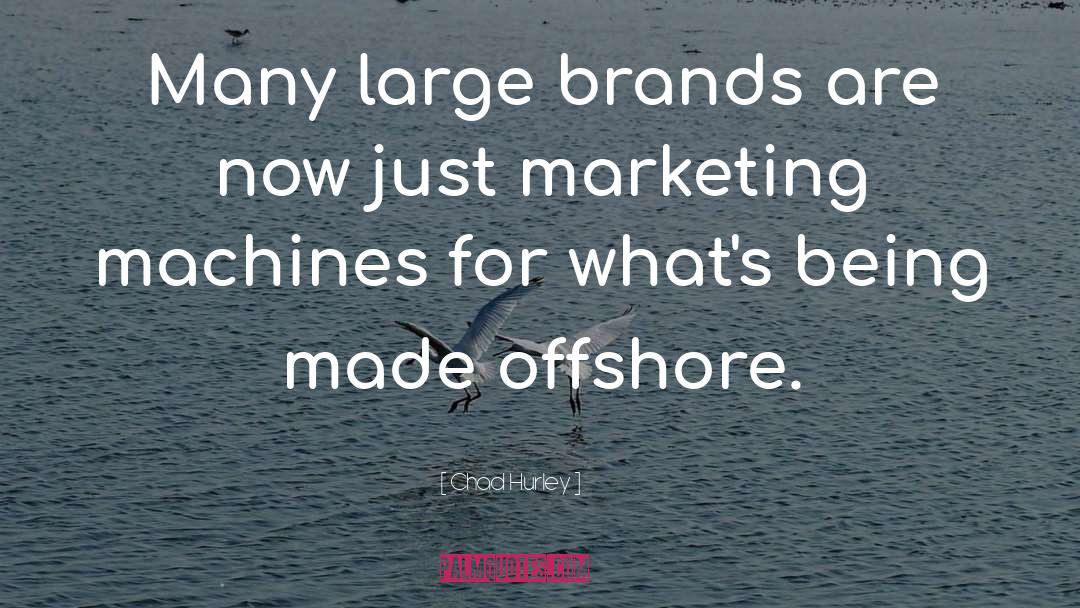 Chad Hurley Quotes: Many large brands are now