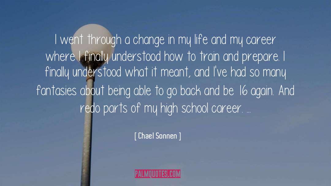 Chael Sonnen Quotes: I went through a change