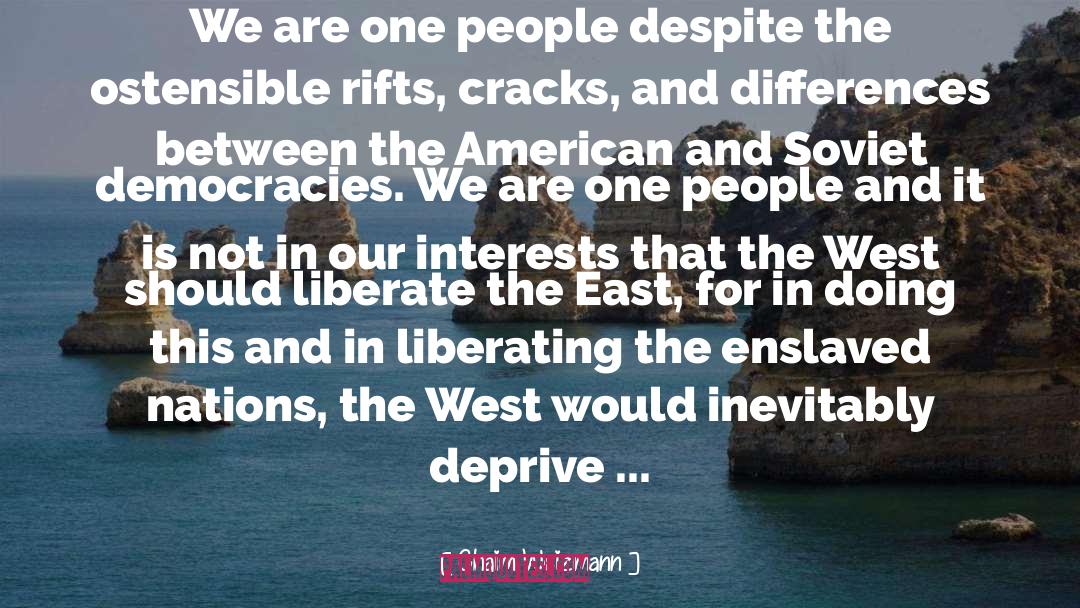 Chaim Weizmann Quotes: We are one people despite