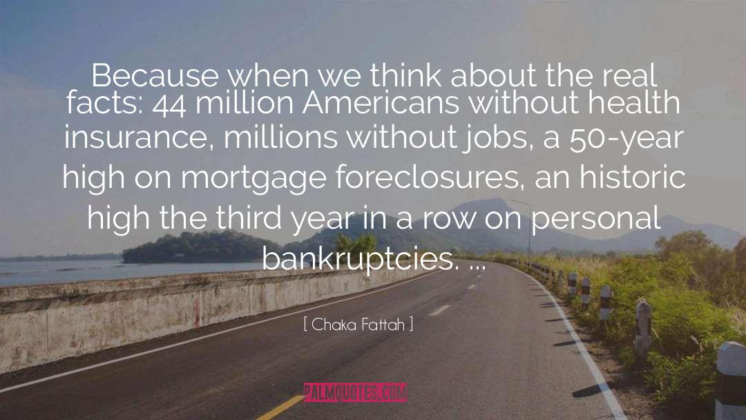 Chaka Fattah Quotes: Because when we think about