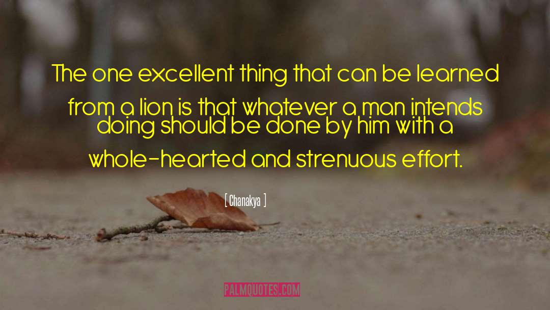 Chanakya Quotes: The one excellent thing that