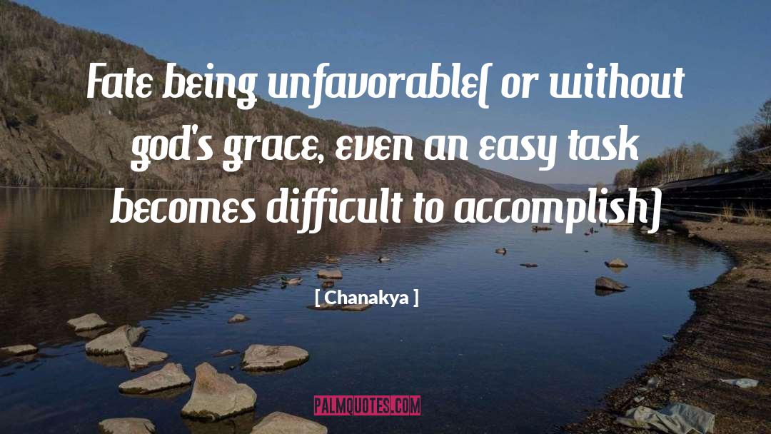 Chanakya Quotes: Fate being unfavorable( or without