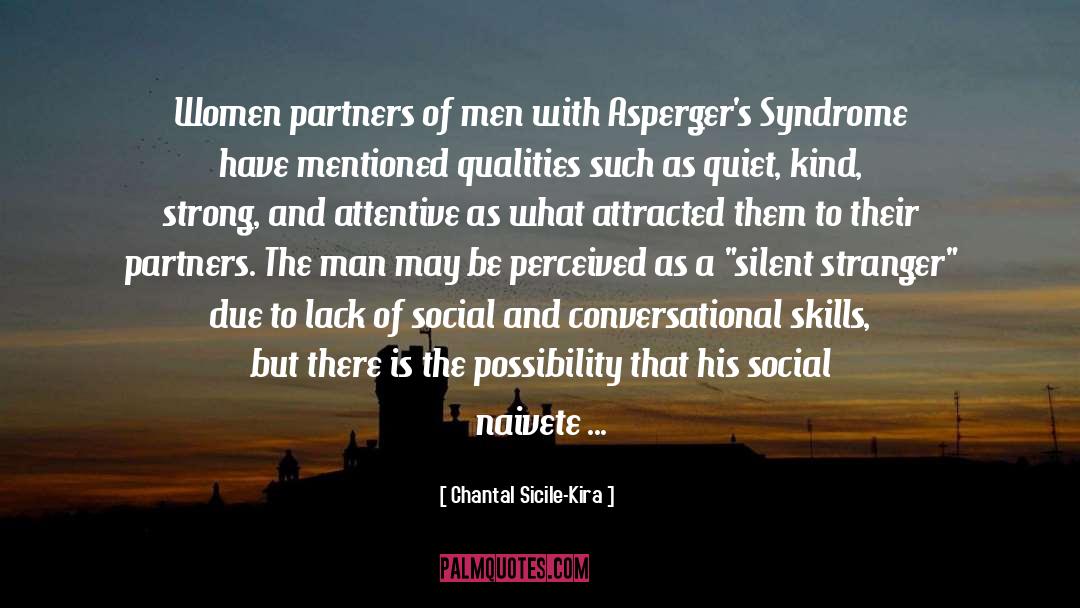 Chantal Sicile-Kira Quotes: Women partners of men with