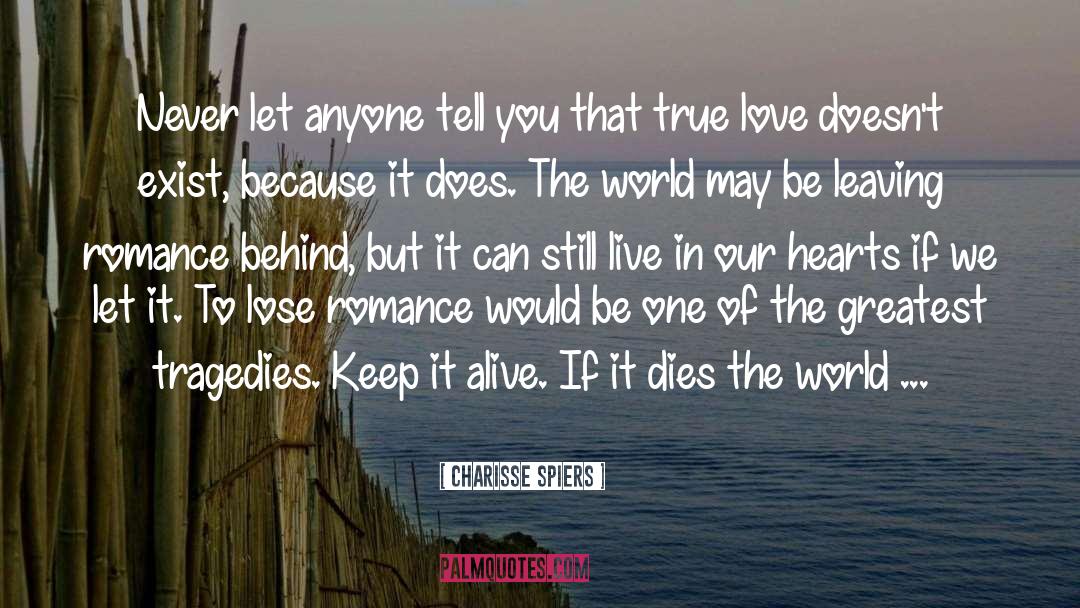 Charisse Spiers Quotes: Never let anyone tell you