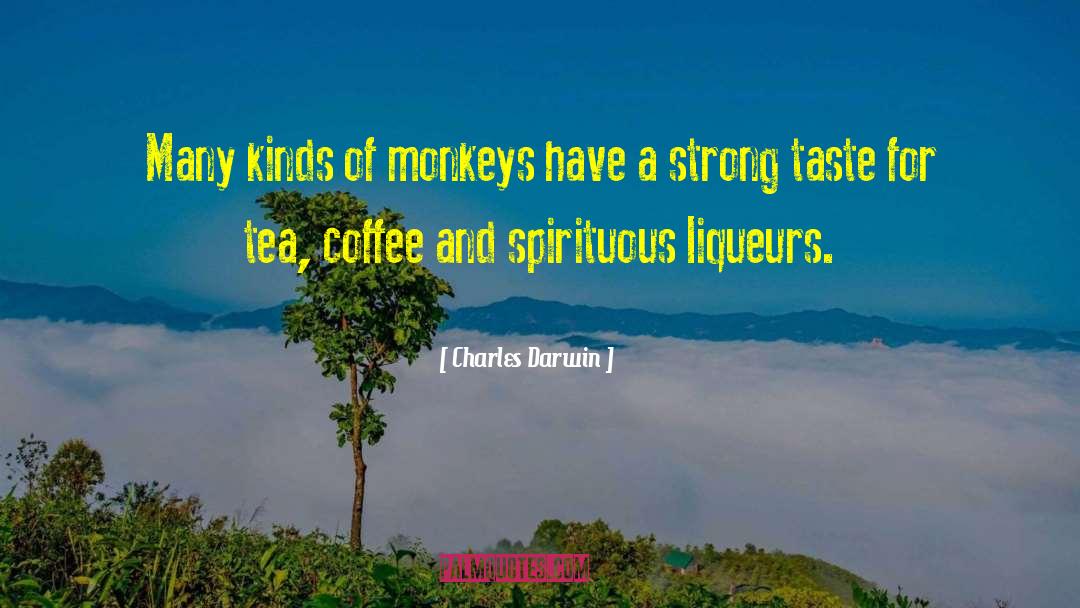 Charles Darwin Quotes: Many kinds of monkeys have