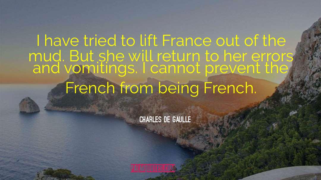 Charles De Gaulle Quotes: I have tried to lift