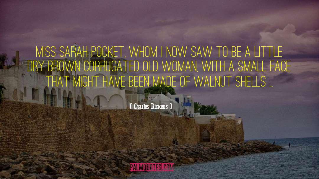 Charles Dickens Quotes: Miss Sarah Pocket, whom I