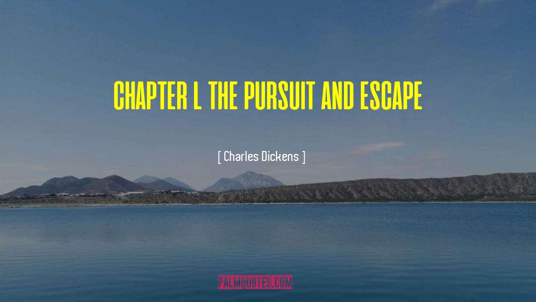 Charles Dickens Quotes: CHAPTER L THE PURSUIT AND