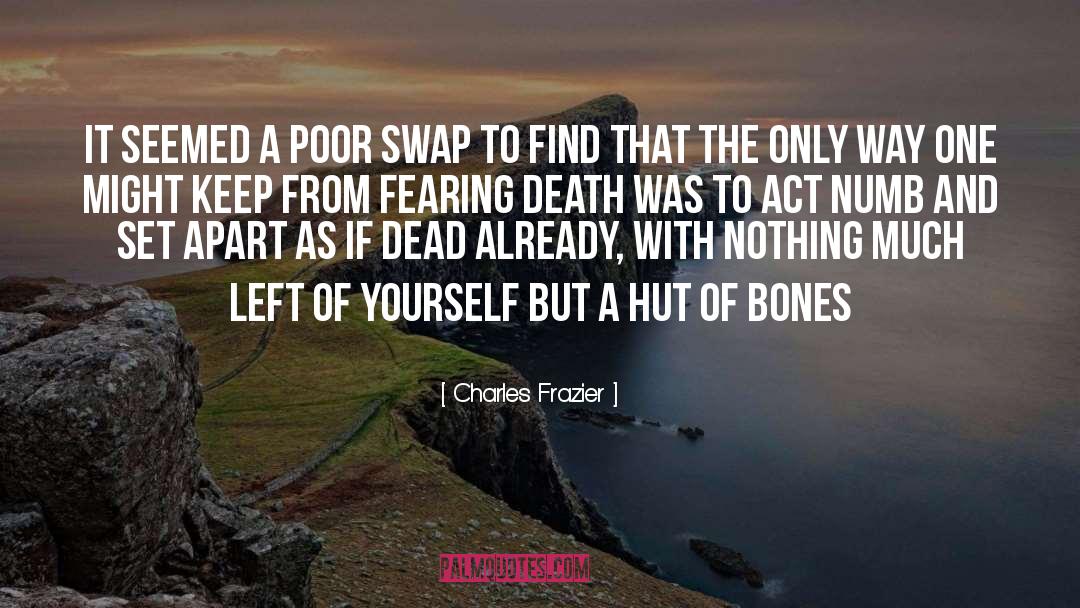 Charles Frazier Quotes: It seemed a poor swap