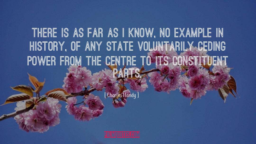 Charles Handy Quotes: There is as far as