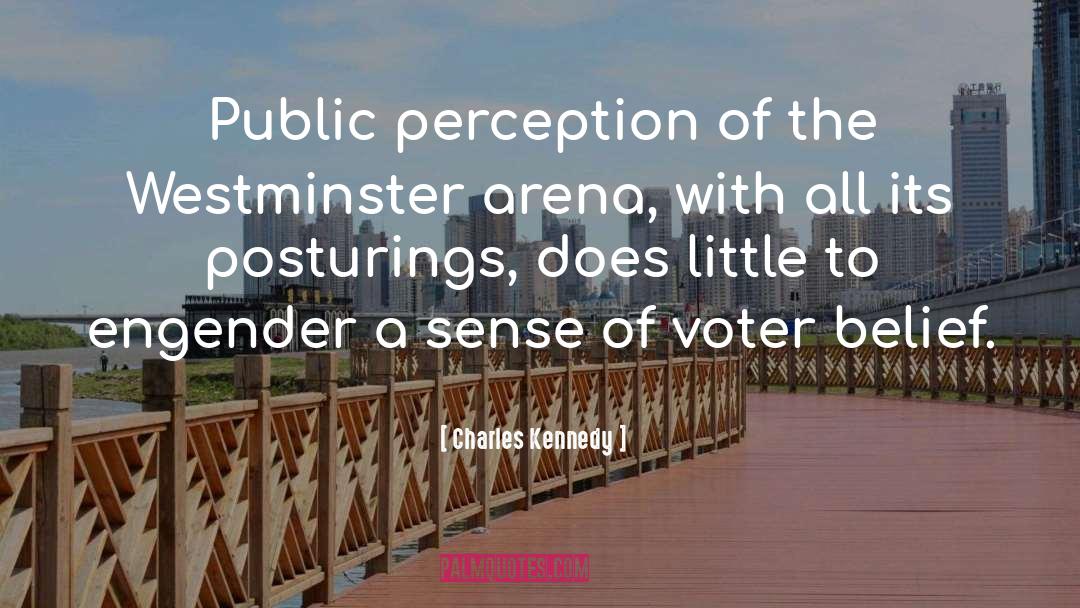 Charles Kennedy Quotes: Public perception of the Westminster