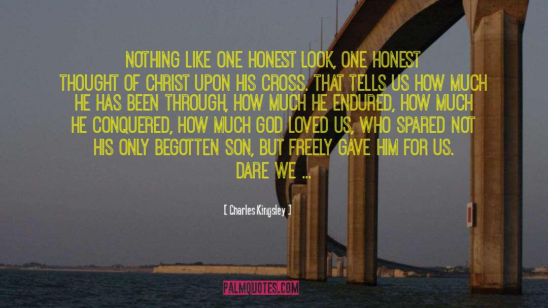 Charles Kingsley Quotes: Nothing like one honest look,