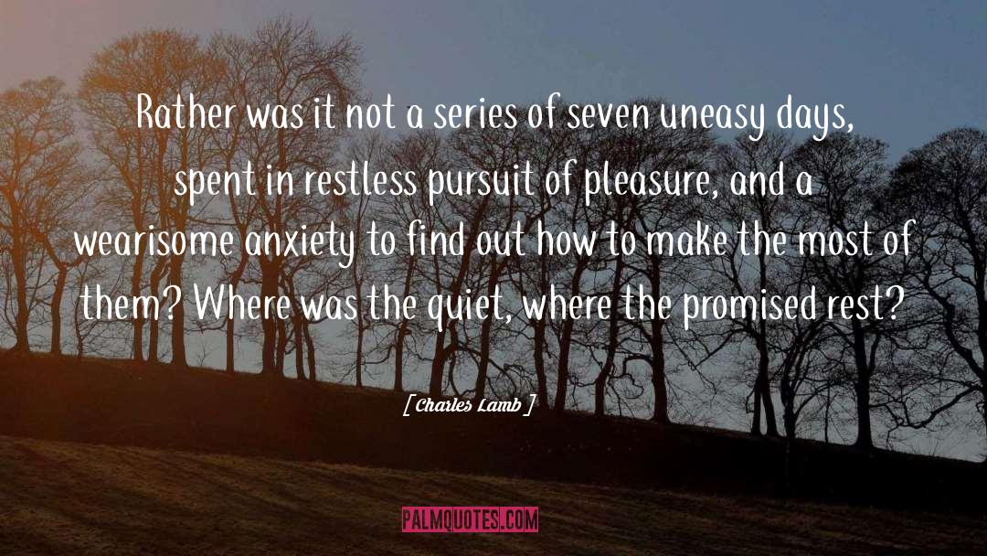 Charles Lamb Quotes: Rather was it not a