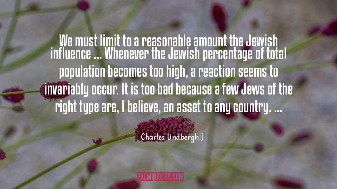 Charles Lindbergh Quotes: We must limit to a