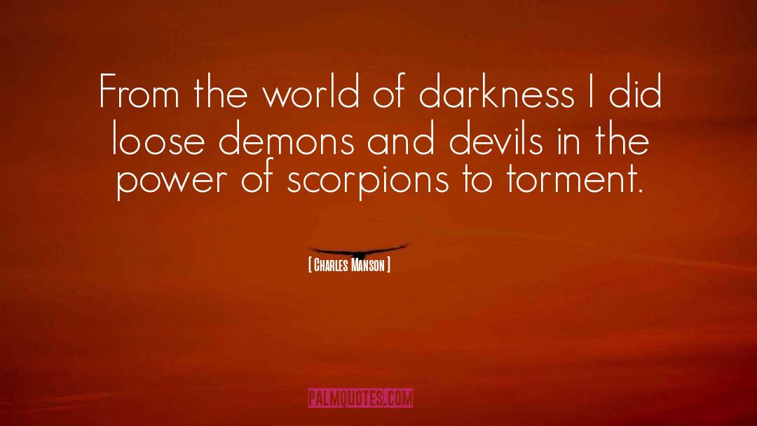 Charles Manson Quotes: From the world of darkness