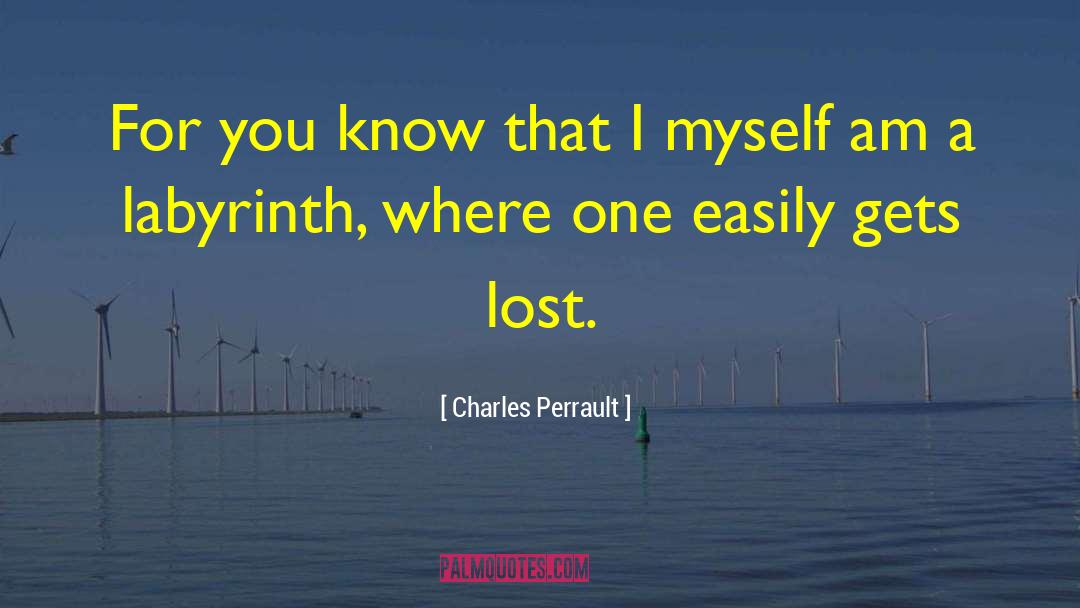 Charles Perrault Quotes: For you know that I