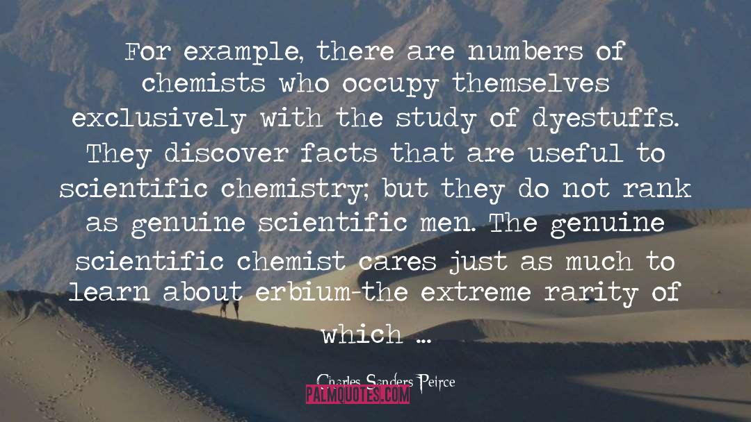 Charles Sanders Peirce Quotes: For example, there are numbers