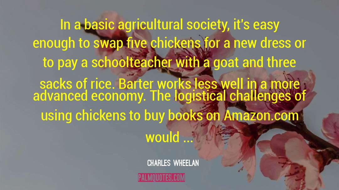 Charles Wheelan Quotes: In a basic agricultural society,