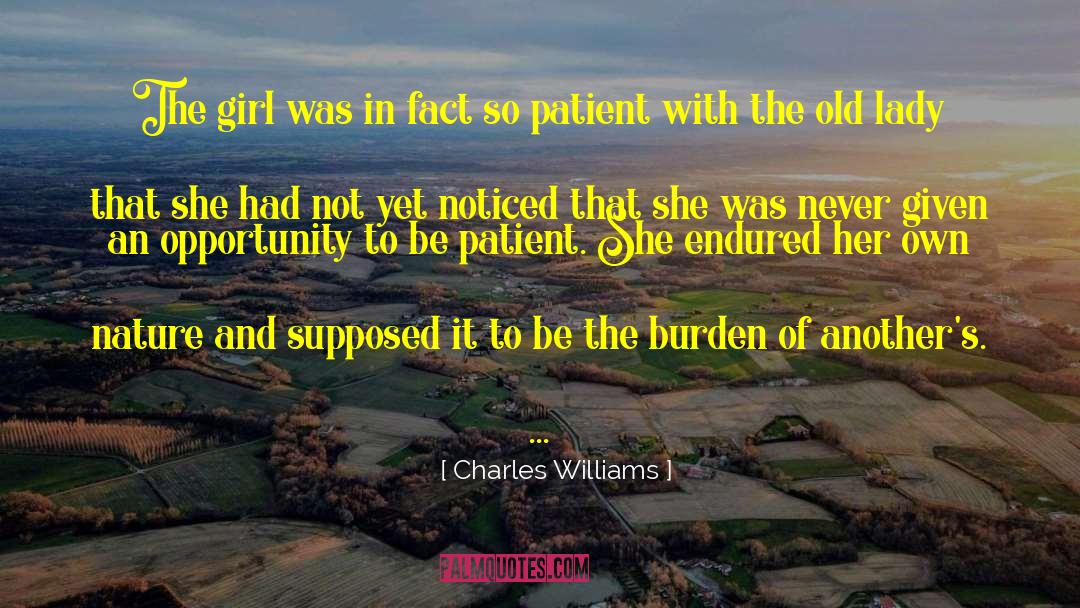 Charles Williams Quotes: The girl was in fact