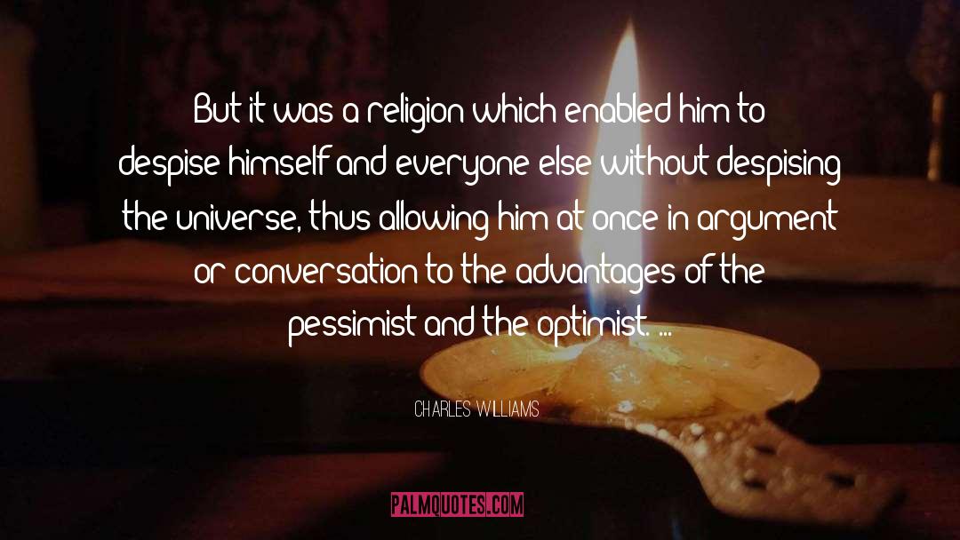 Charles Williams Quotes: But it was a religion