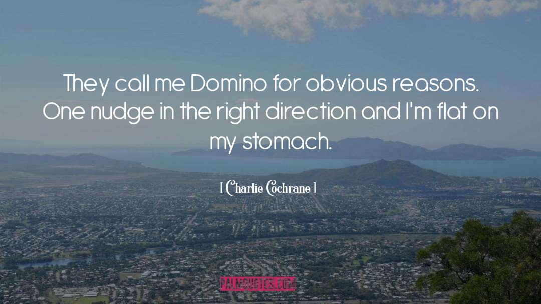 Charlie Cochrane Quotes: They call me Domino for