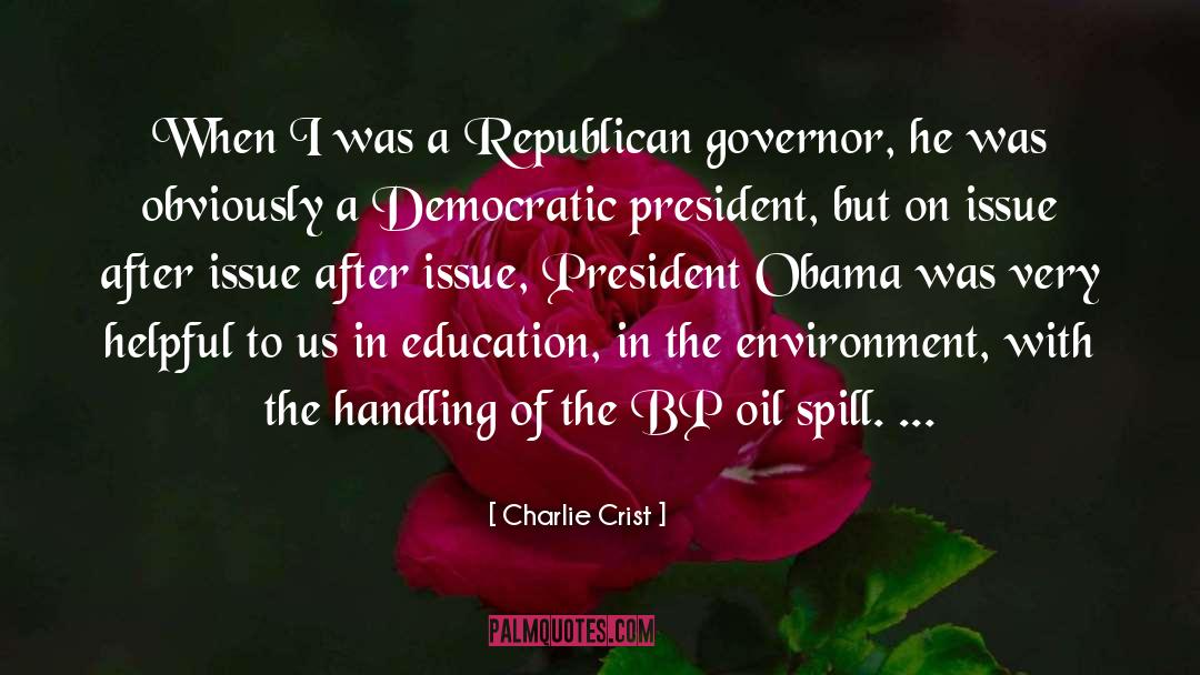 Charlie Crist Quotes: When I was a Republican