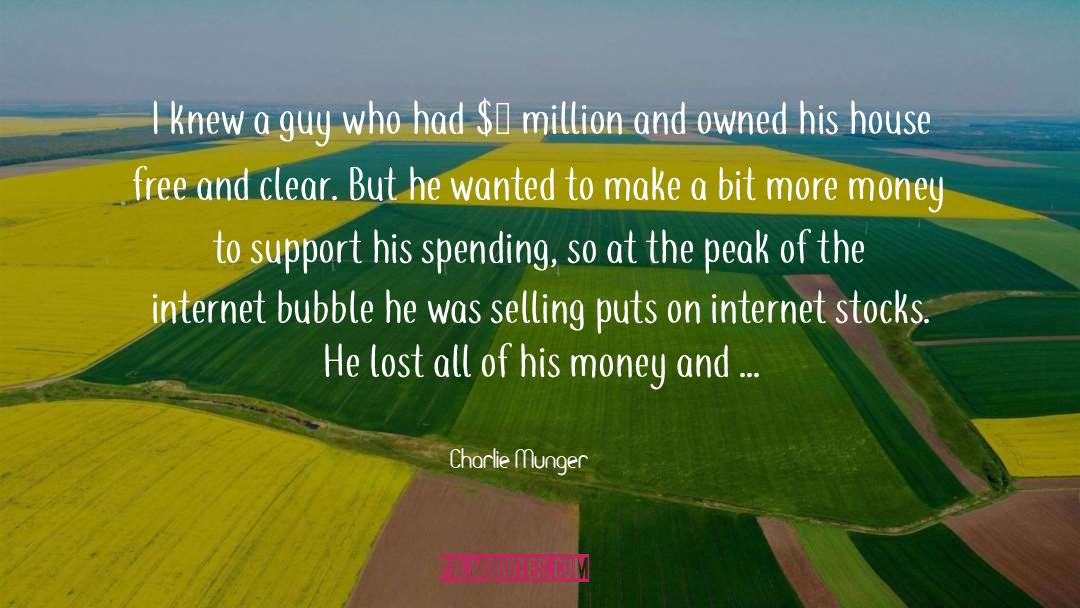 Charlie Munger Quotes: I knew a guy who