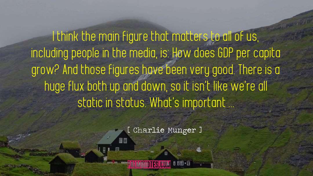 Charlie Munger Quotes: I think the main figure
