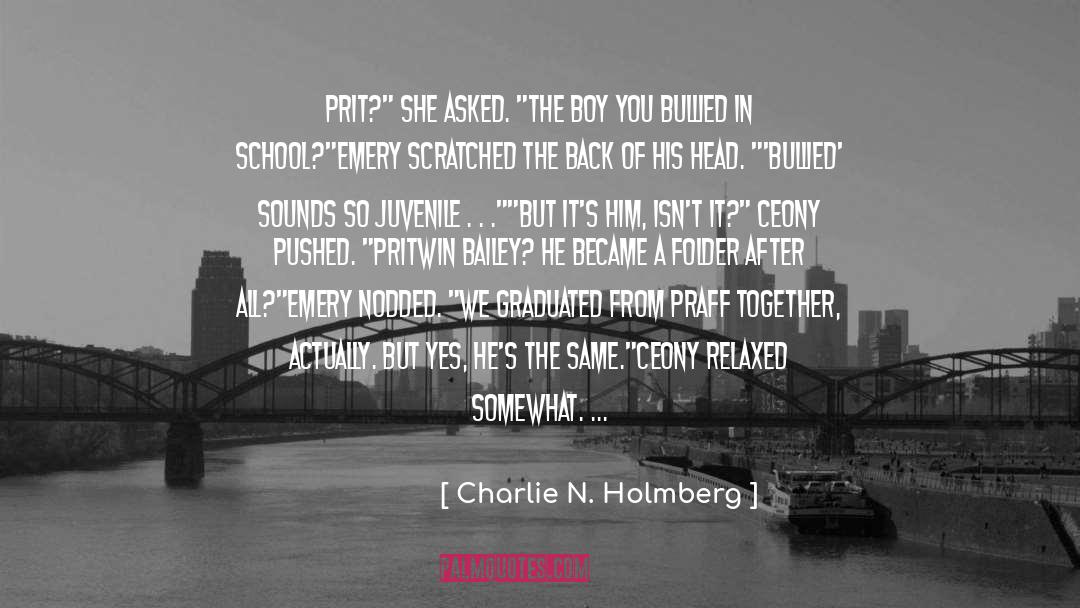 Charlie N. Holmberg Quotes: Prit?