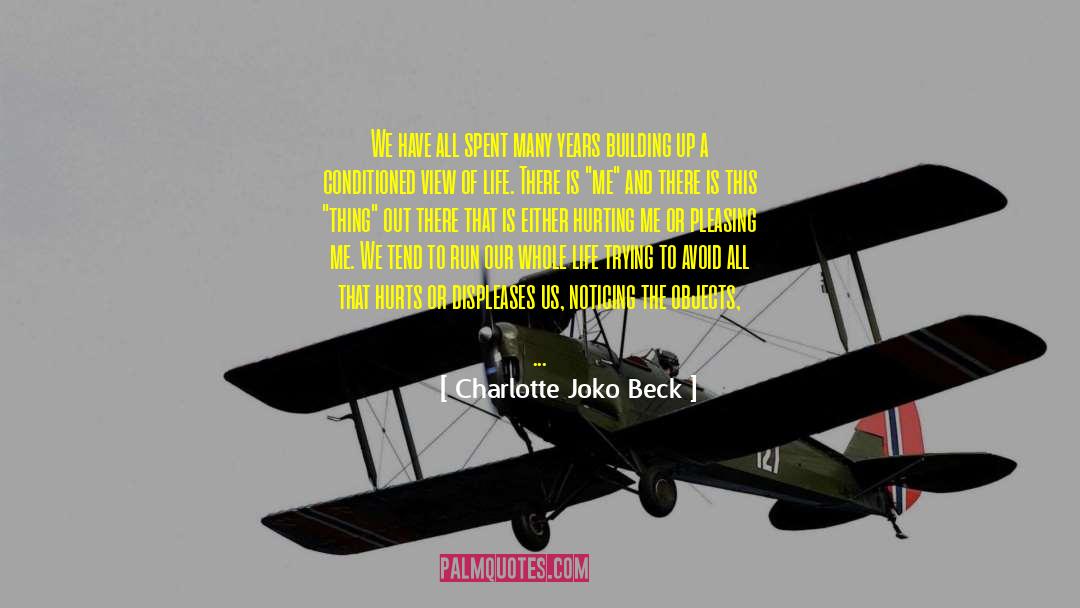 Charlotte Joko Beck Quotes: We have all spent many