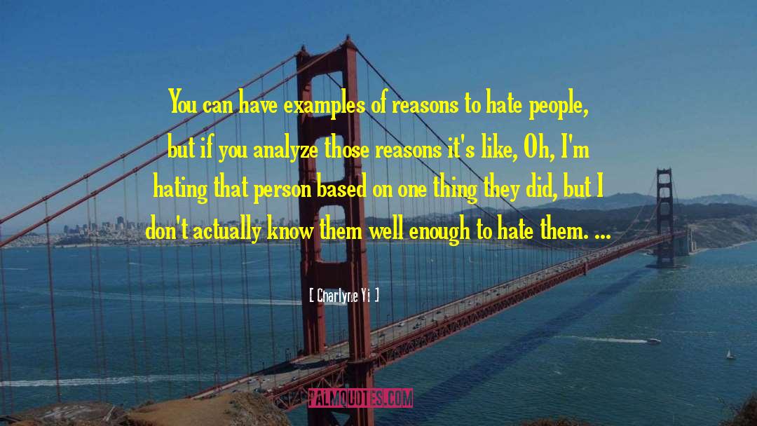 Charlyne Yi Quotes: You can have examples of