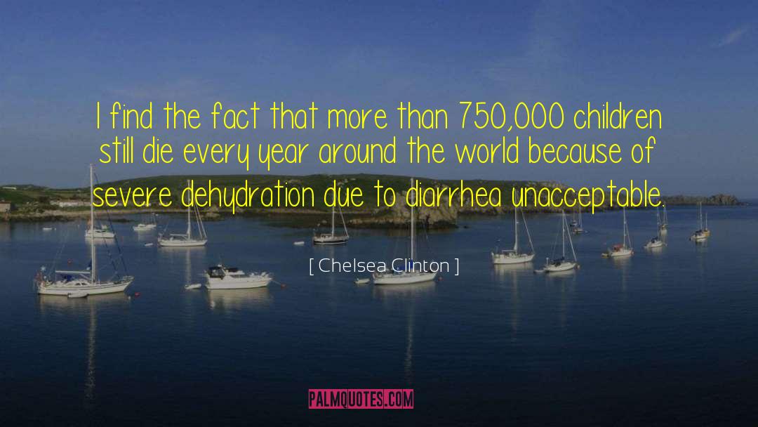 Chelsea Clinton Quotes: I find the fact that