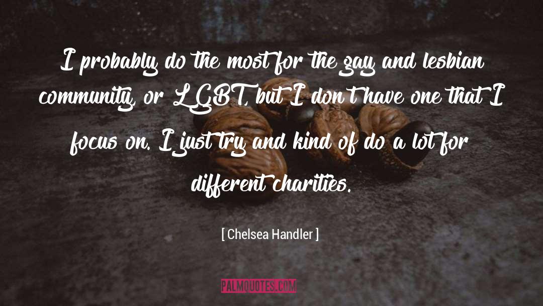 Chelsea Handler Quotes: I probably do the most