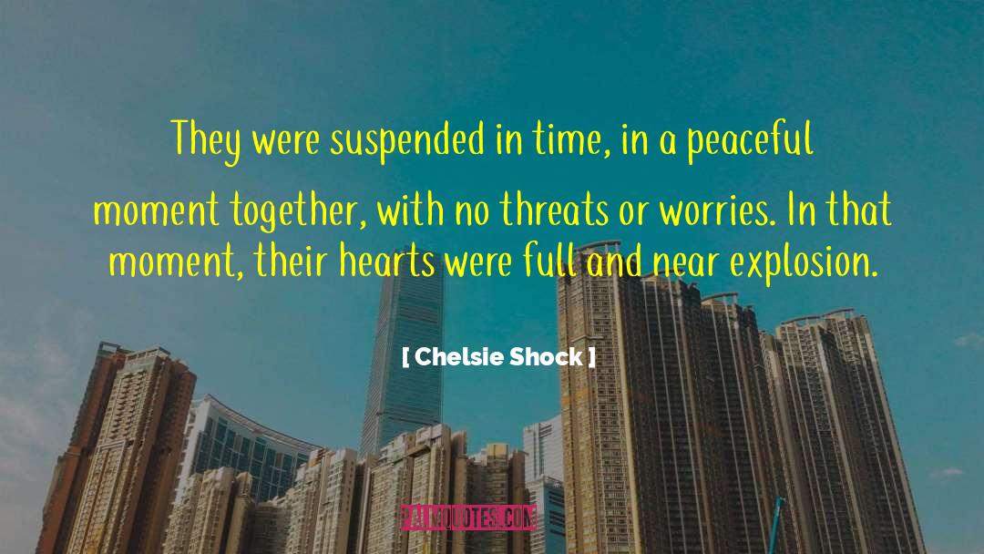 Chelsie Shock Quotes: They were suspended in time,