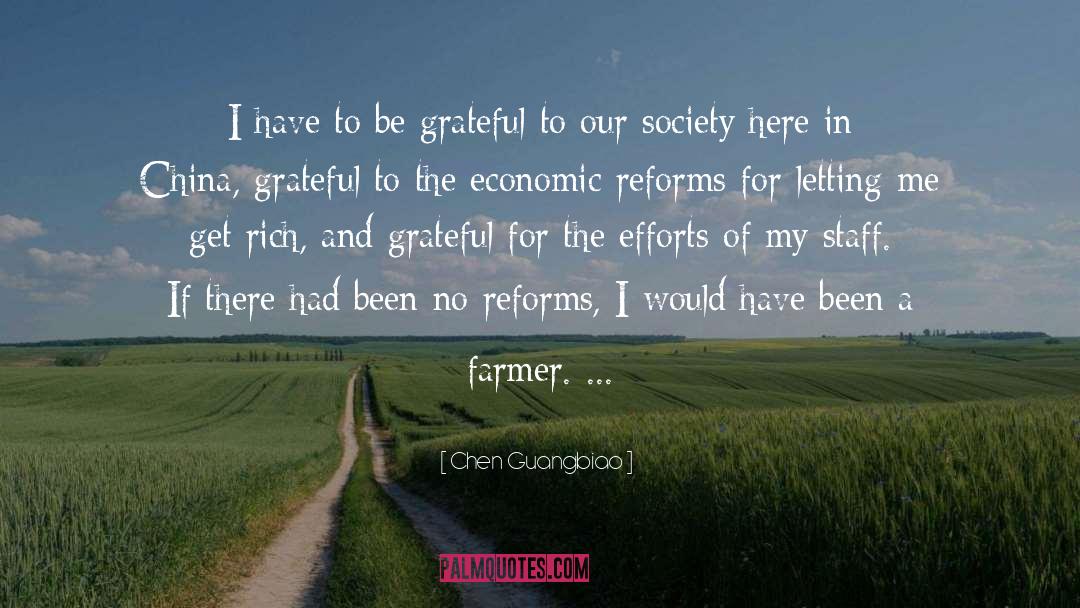 Chen Guangbiao Quotes: I have to be grateful