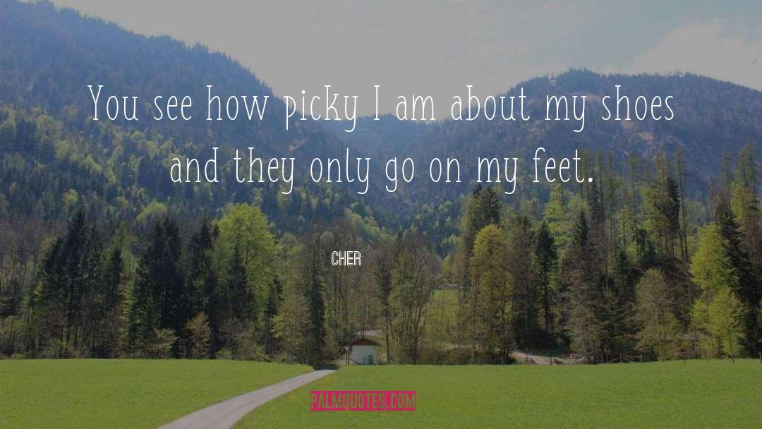 Cher Quotes: You see how picky I