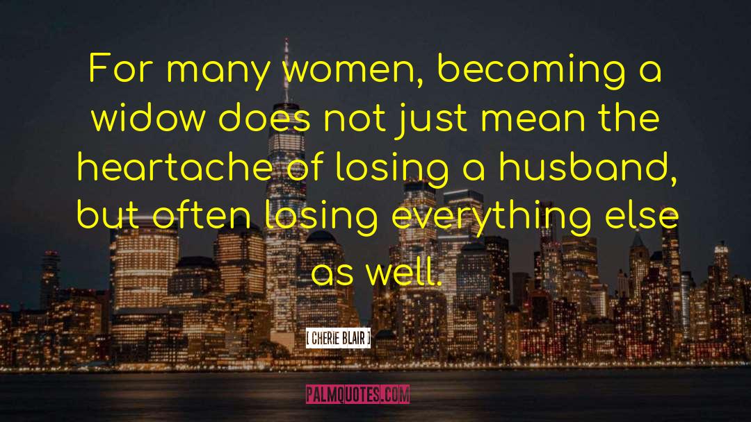Cherie Blair Quotes: For many women, becoming a