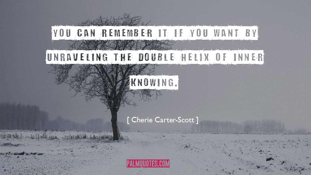 Cherie Carter-Scott Quotes: You can remember it if